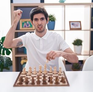 Aluno em preparação para torneio